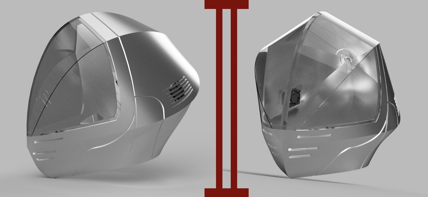 Custom persona helmet for house DJ
